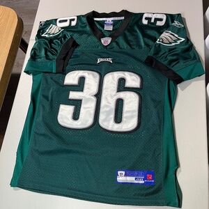 Official NFL Size 48 Reebok Philadelphia Eagles Green Jersey, Westbrook #36